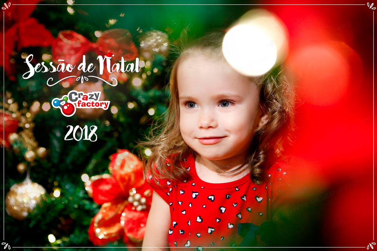 Sessões de Natal 2018 - Crazy Factory Studio